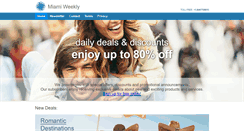 Desktop Screenshot of miami-weekly.com